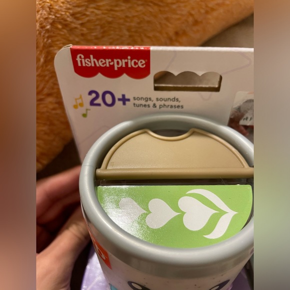 NWT Fisher Price Laugh and Learn, Wake Up & Learn Coffee Mug "Stanley Cu... - Picture 3 of 6